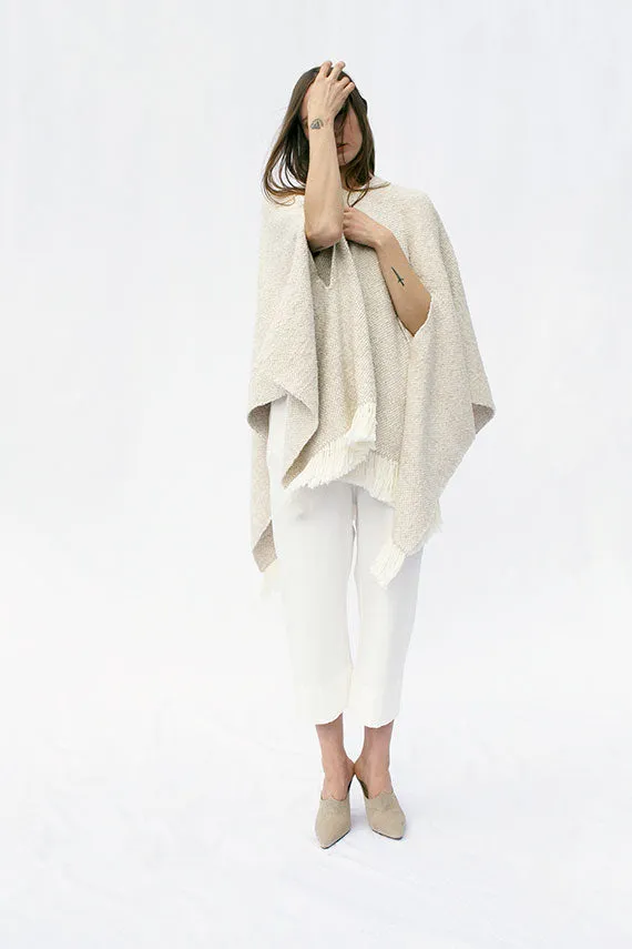 Air with White Handwoven Cape