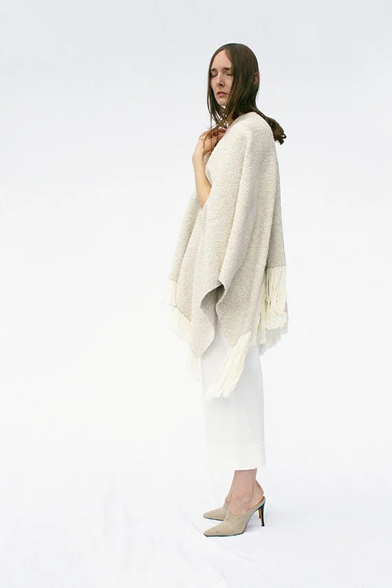 Air with White Handwoven Cape