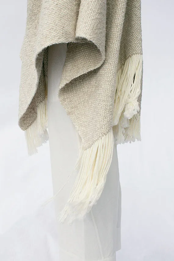 Air with White Handwoven Cape