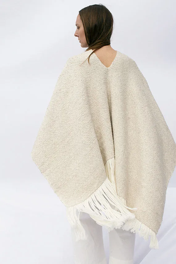 Air with White Handwoven Cape