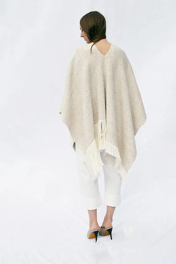 Air with White Handwoven Cape