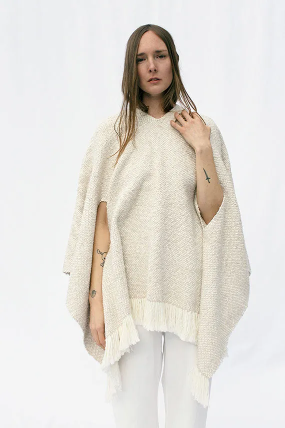 Air with White Handwoven Cape