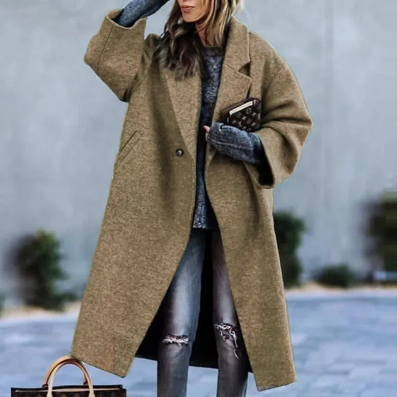 Aurora - Manteau À Revers Élégant
