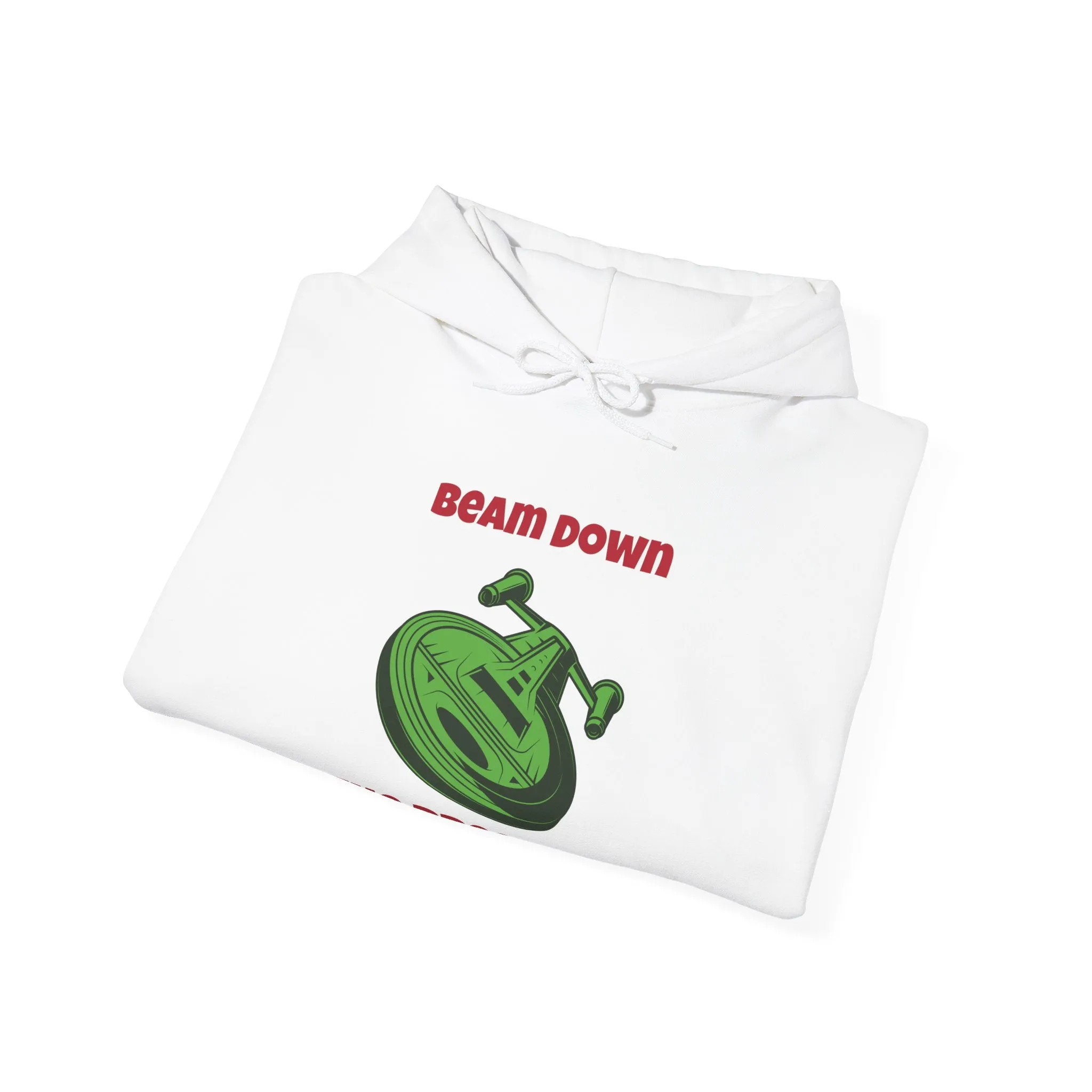 Beam Down The Presents Funny Christmas Unisex Hoodie