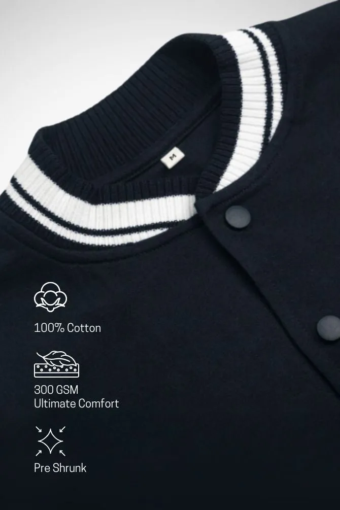 Black Varsity Jacket