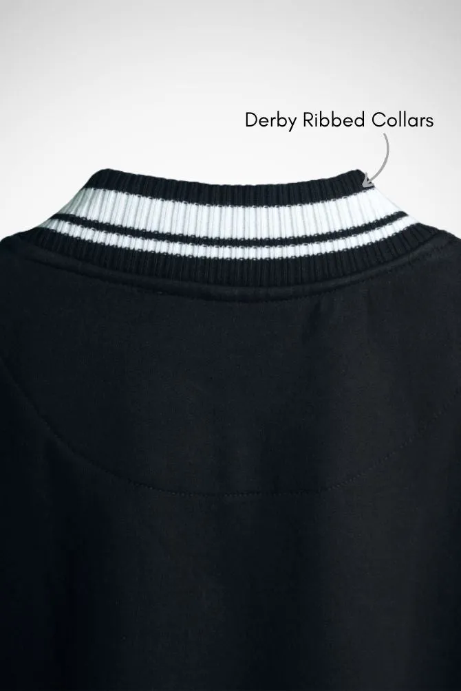 Black Varsity Jacket