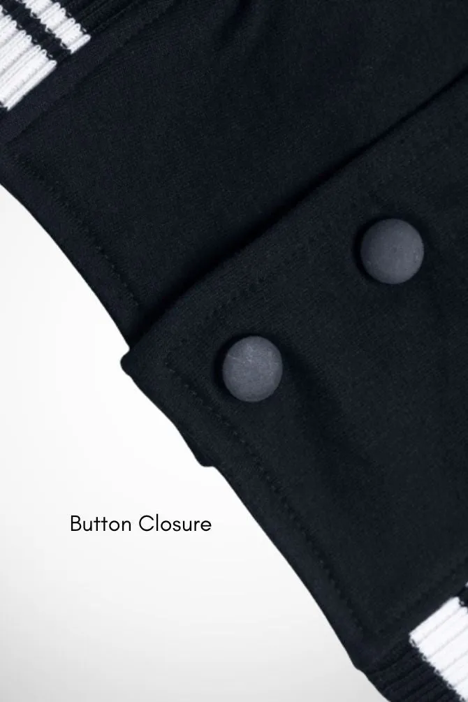 Black Varsity Jacket