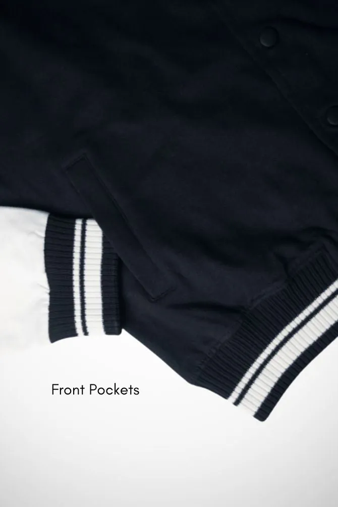 Black Varsity Jacket