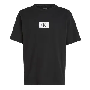 Calvin Klein CK 96 Lounge Graphic Crew Neck Short Sleeve Tee - Black