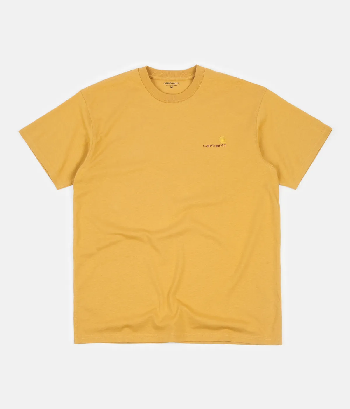 Carhartt American Script T-Shirt - Winter Sun