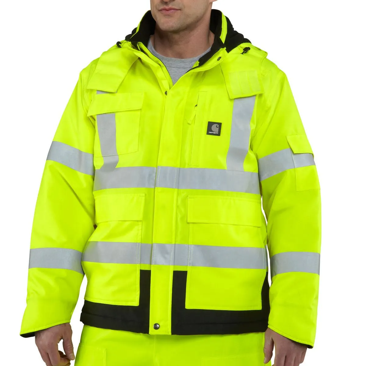 Carhartt Men's Brite Lime High Visibility Sherwood Jacket