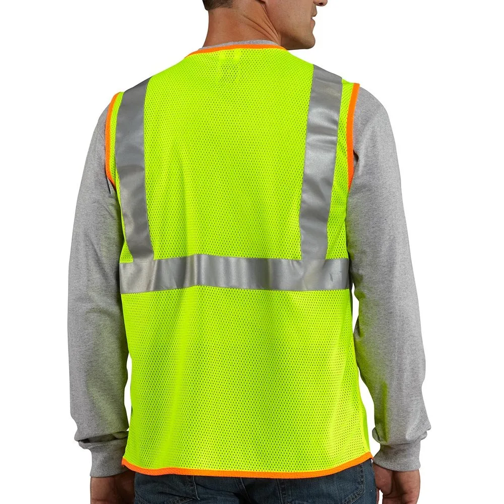Carhartt Mens High-Visibility Class 2 Work Vest - 100501-323