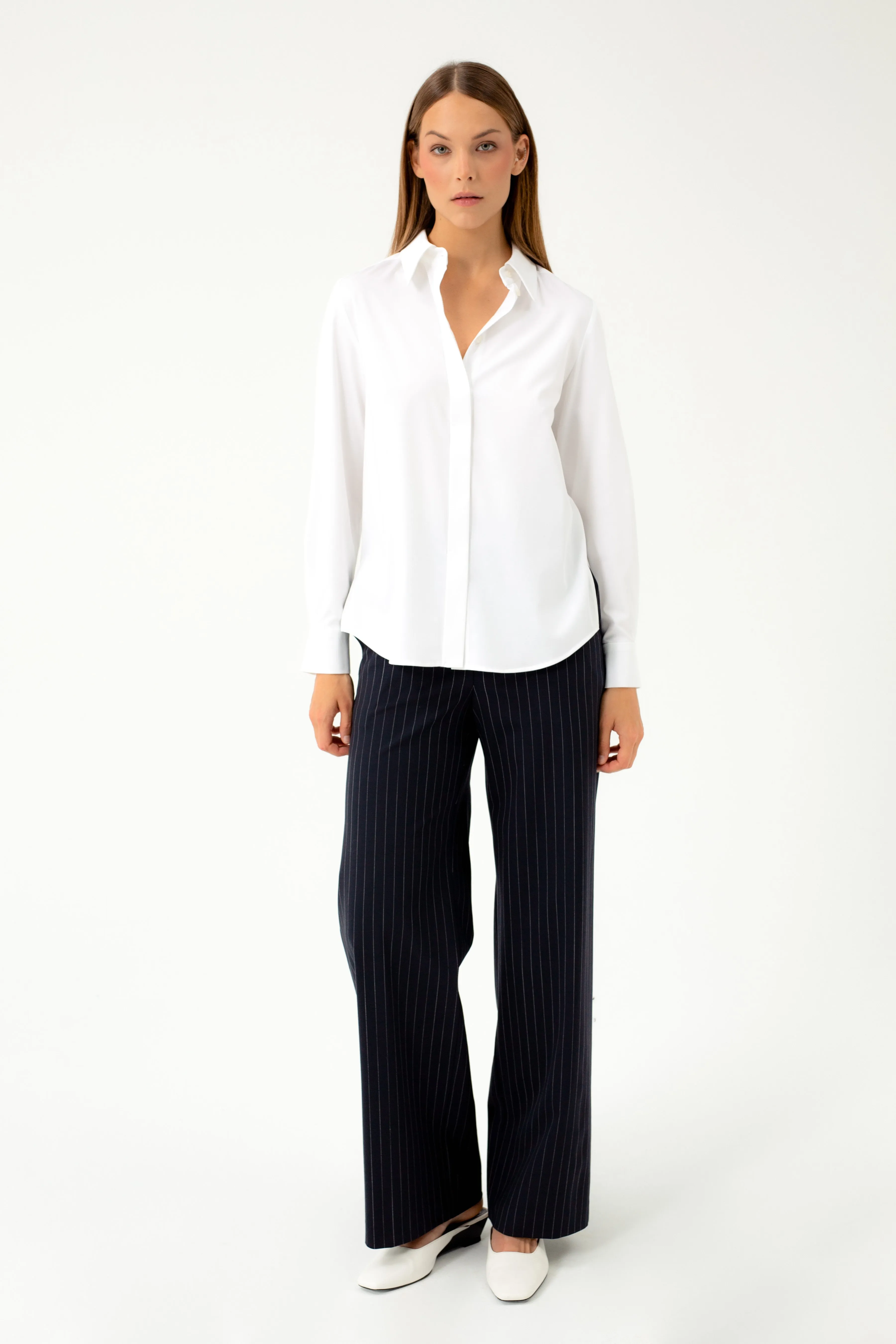 CLASSIC BAMBOO WHITE SHIRT