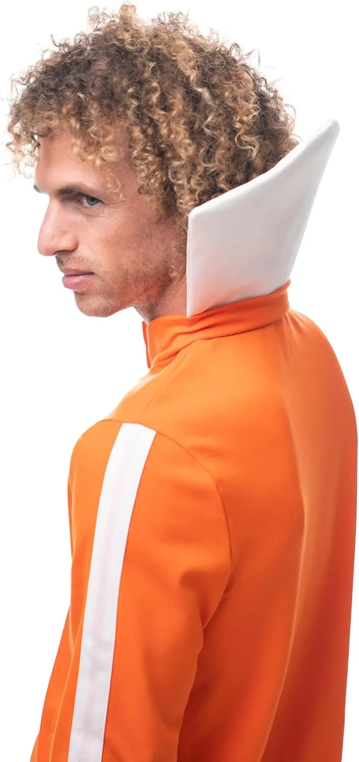 ComfyCamper Orange Jumpsuit Costume - Adult Mens Tracksuit Track Suit Jumpsuit Halloween Cosplay Costumes Teens Boys