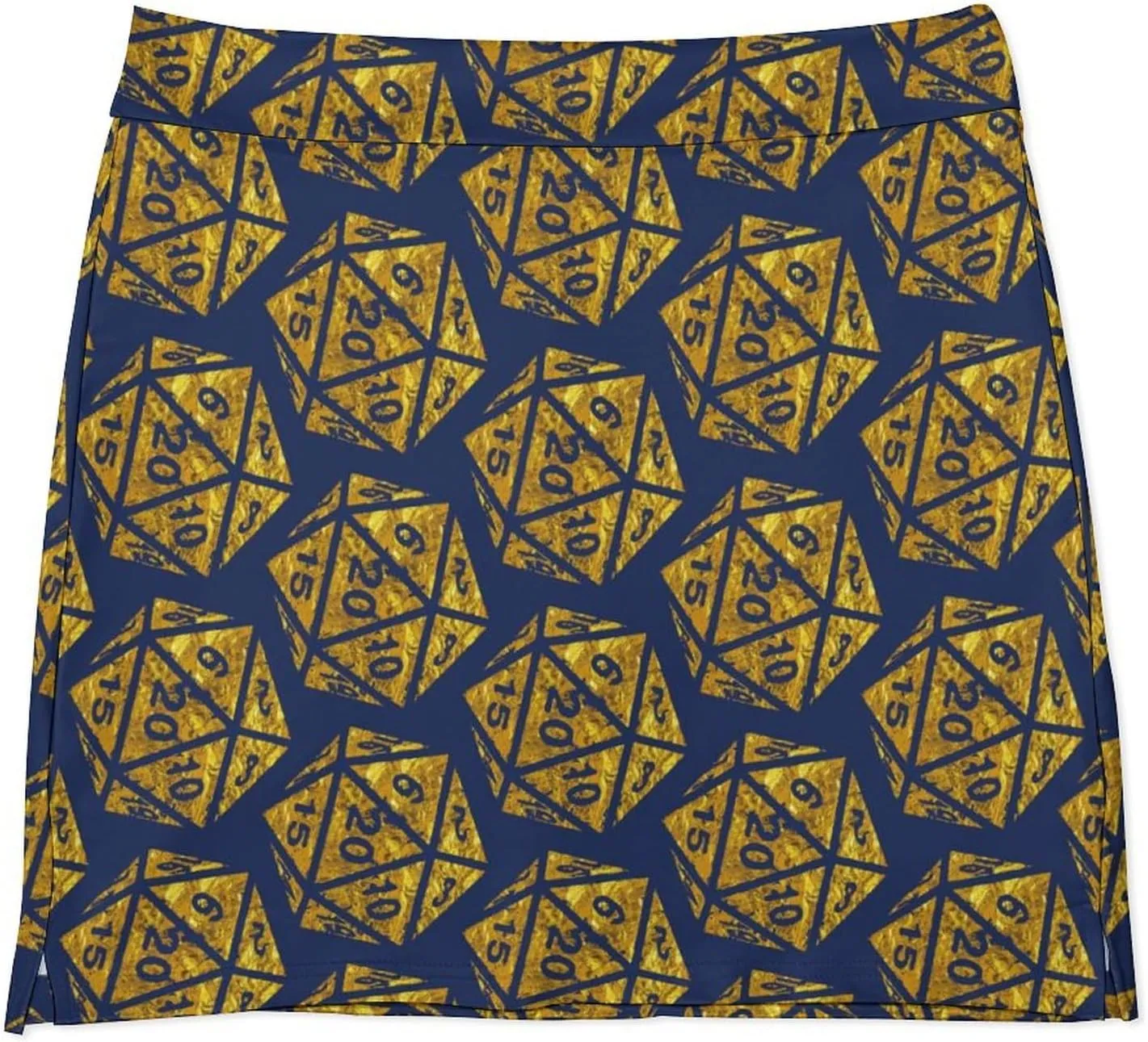 D And 20 Dice Women's Skort Athletic Skirt Golf Skorts A-line Skirts with Built-in Shorts Pockets