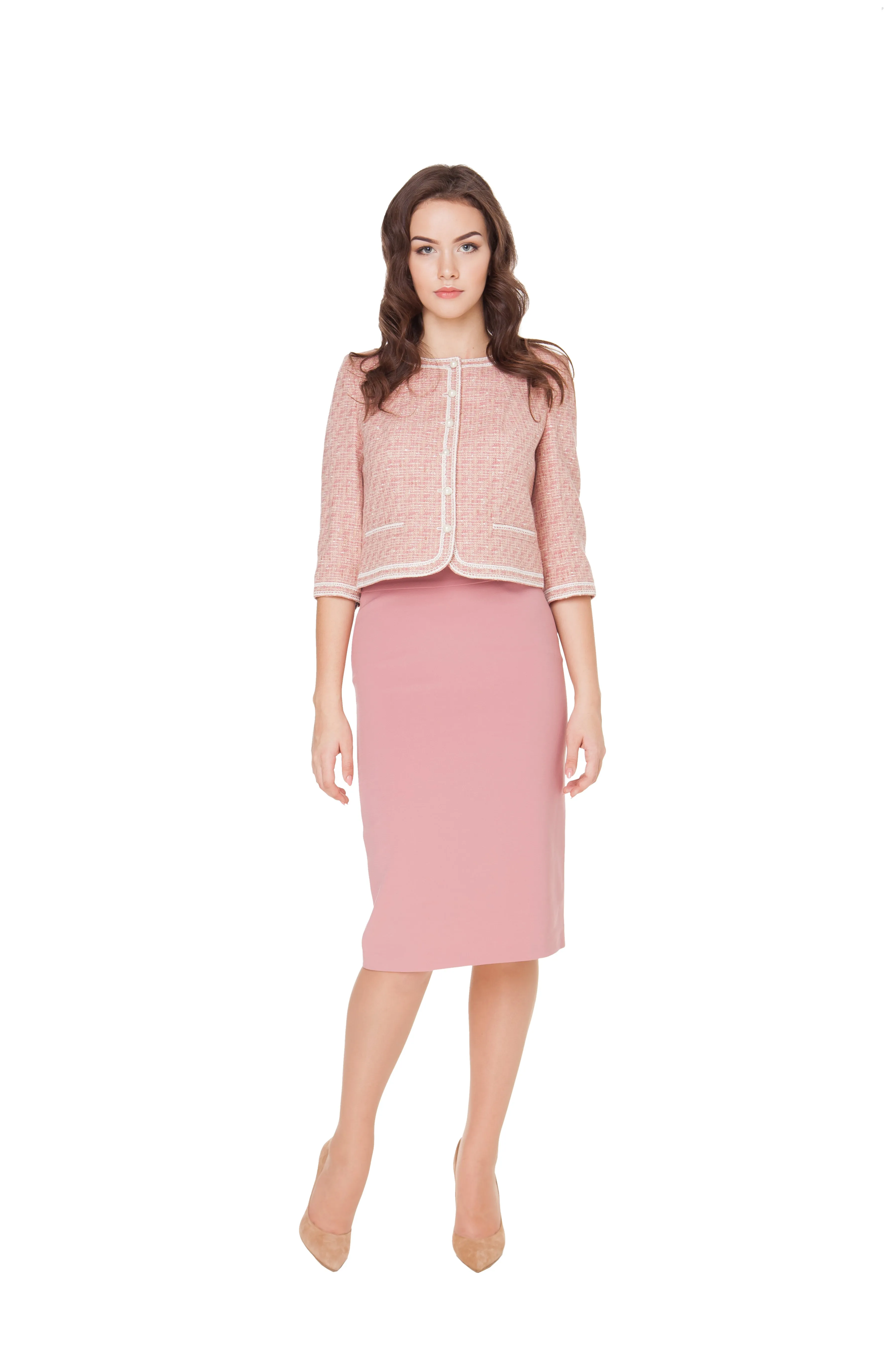 DUSTY ROSE SKIRT