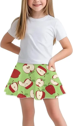 Girls Cute Skirts 1-in-2 Skorts Built in Shorts Lightweight Playwear Size 5-14