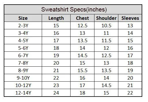 Girls Sequence Sweatshirt -Golden