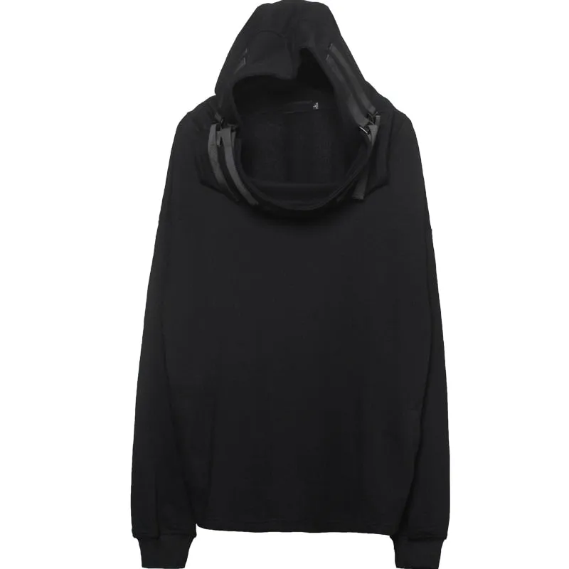 Harajuku Hoodie Autumn Hip Hop Streetwear Fish Mouth Hoodies Sweatshirts Cotton Tops Pullovers Techwear