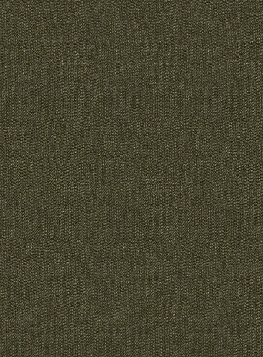 Italian Prato Green Linen Jacket