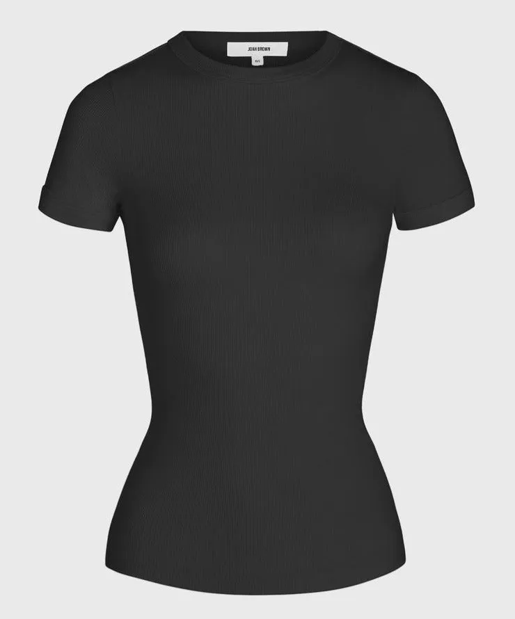 JOAH BROWN Crewneck Tee | Black
