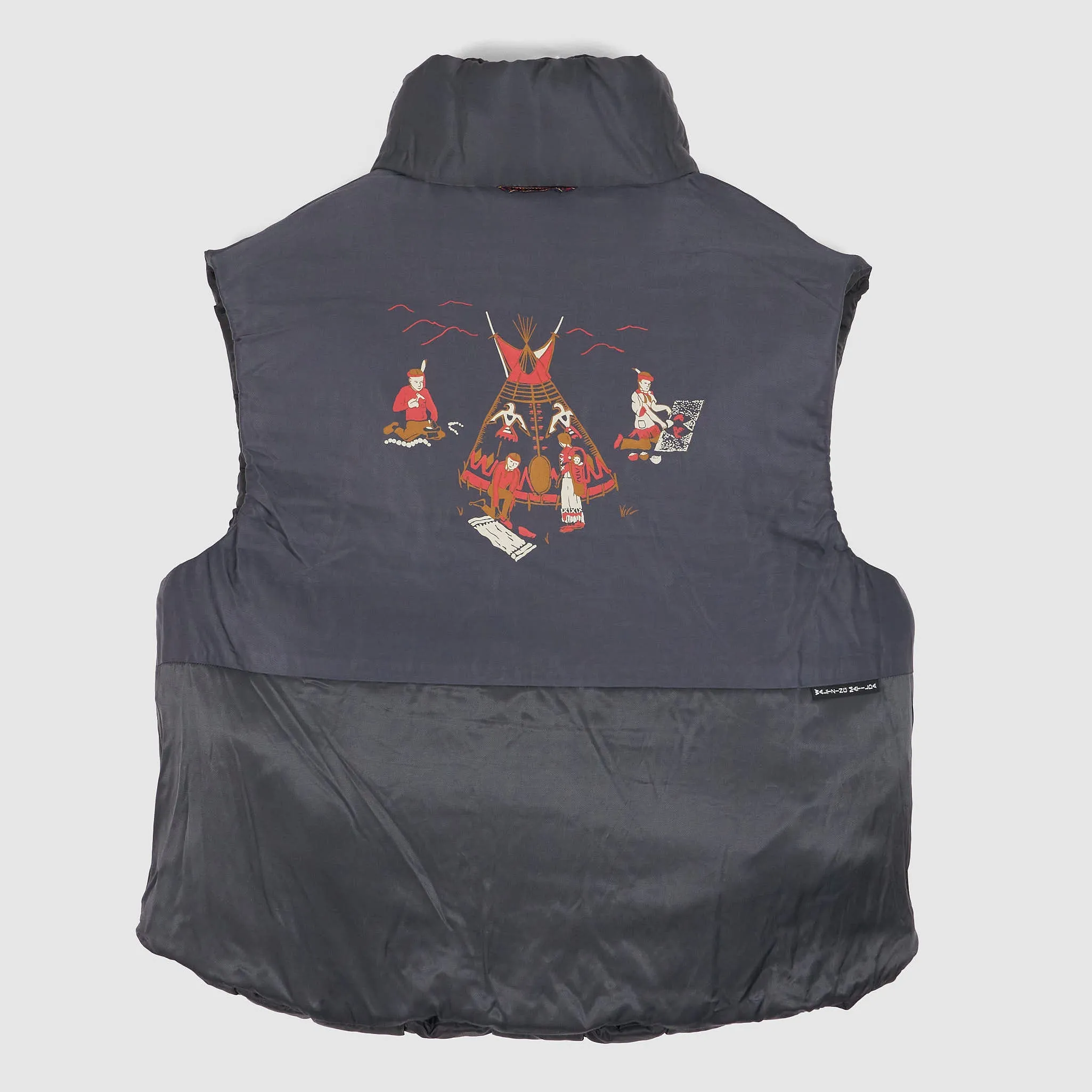 Kapital Bandana Reversible Print K-eel Weaving Vest