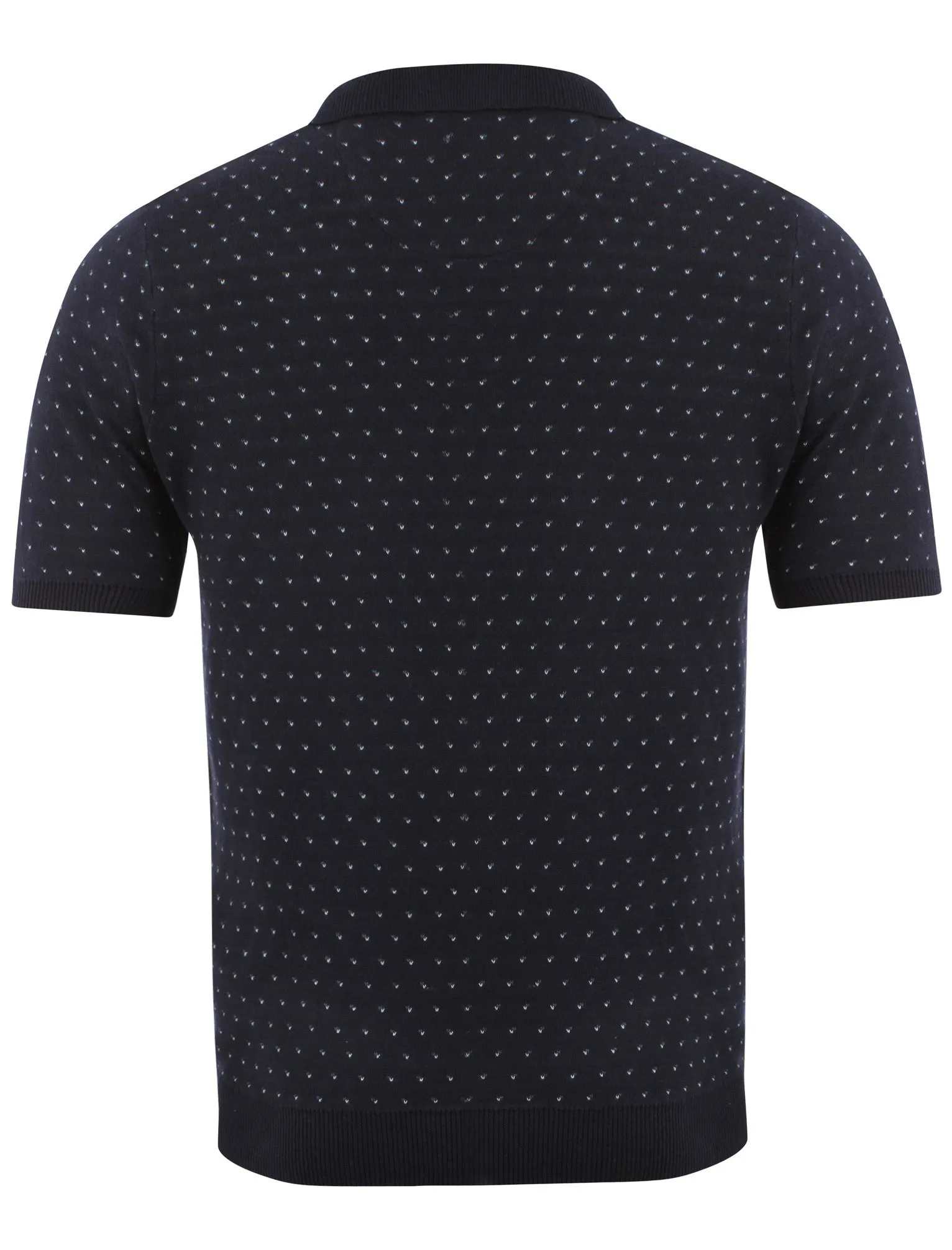Le Shark Joseph Navy Knitted Polo