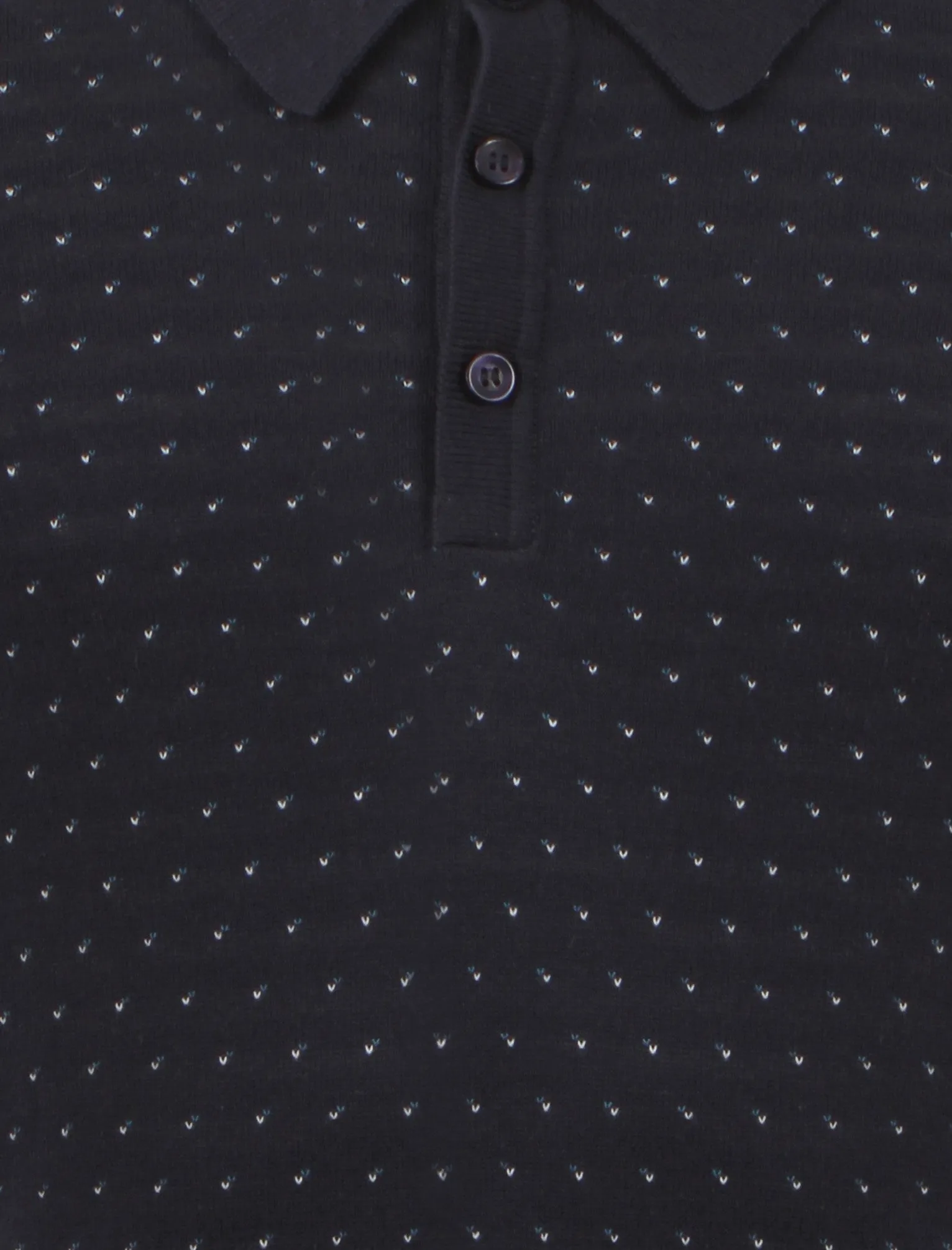 Le Shark Joseph Navy Knitted Polo
