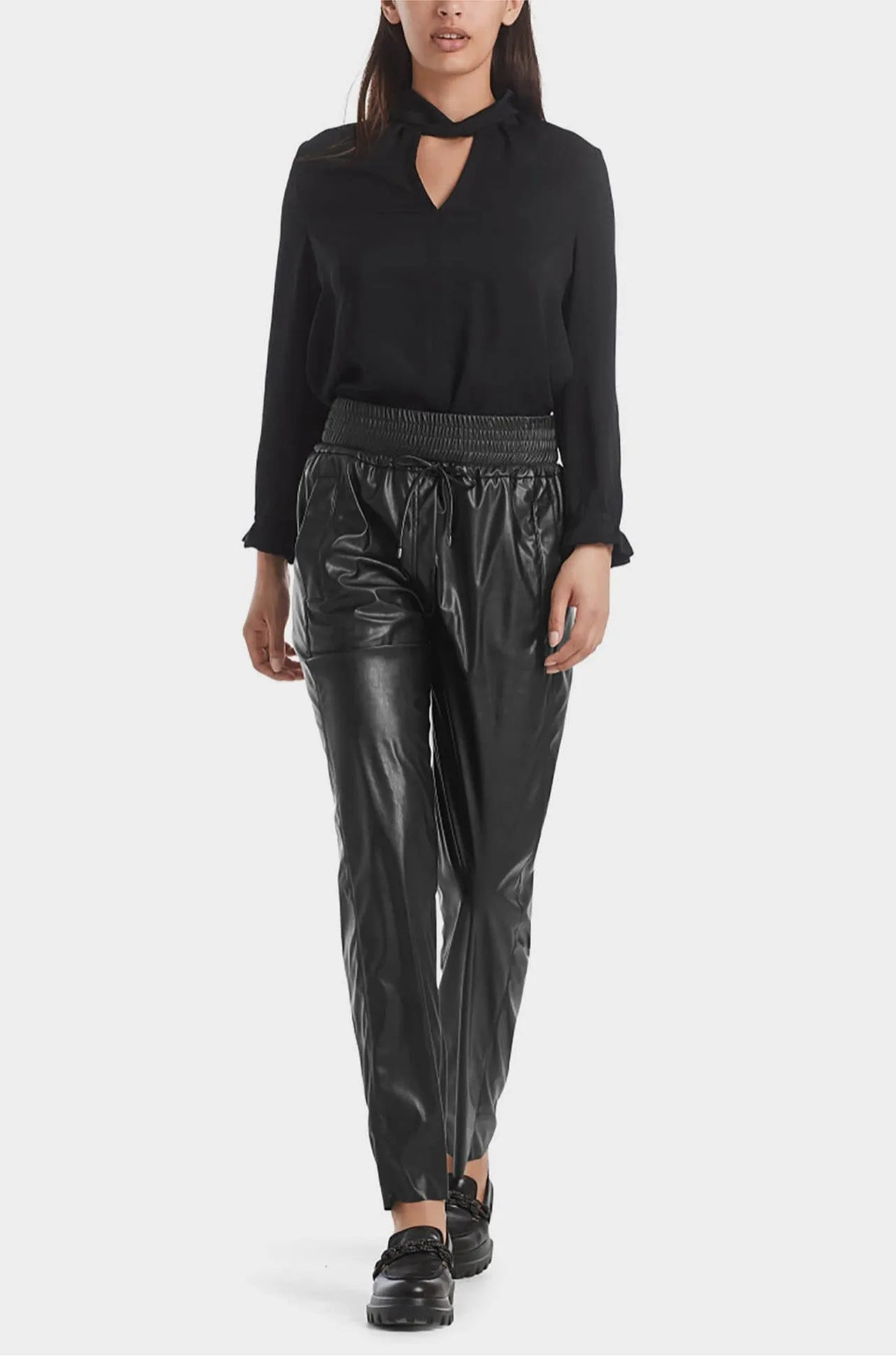 Marc Cain - Leatherette Jogger