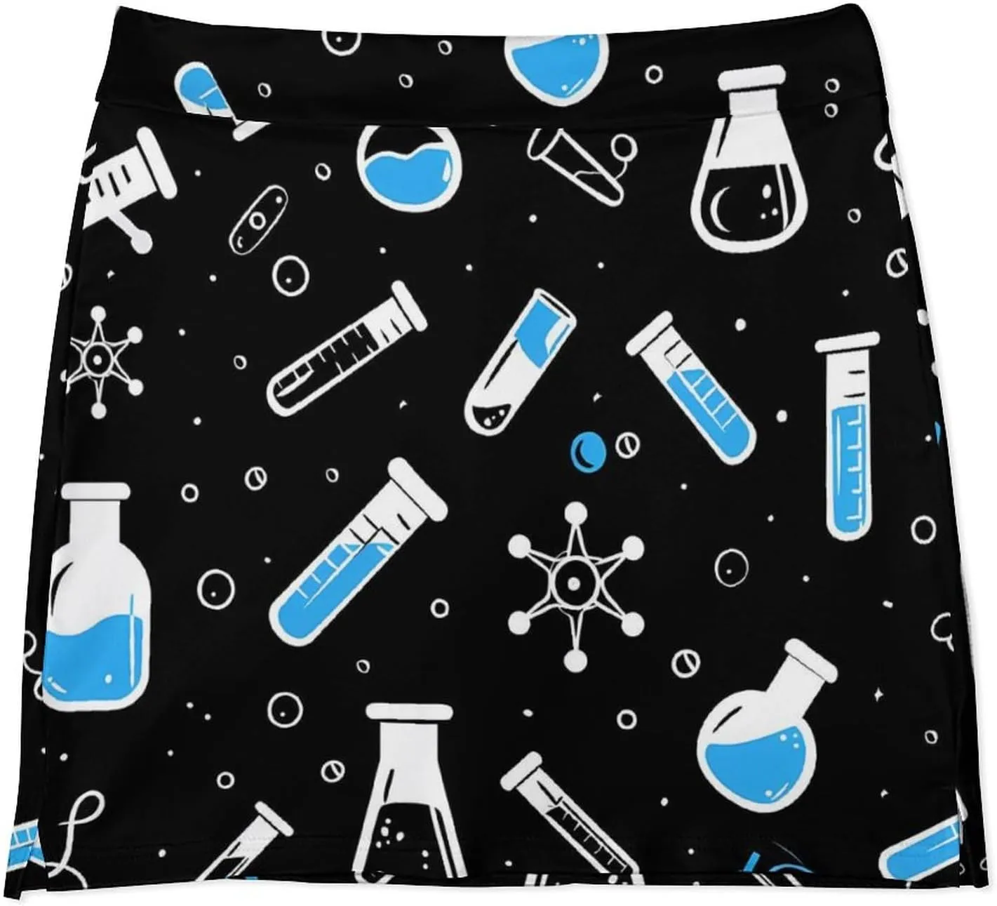 Medical Chemical Sciences Women's Skort Athletic Skirt Golf Skorts A-line Skirts with Built-in Shorts Pockets