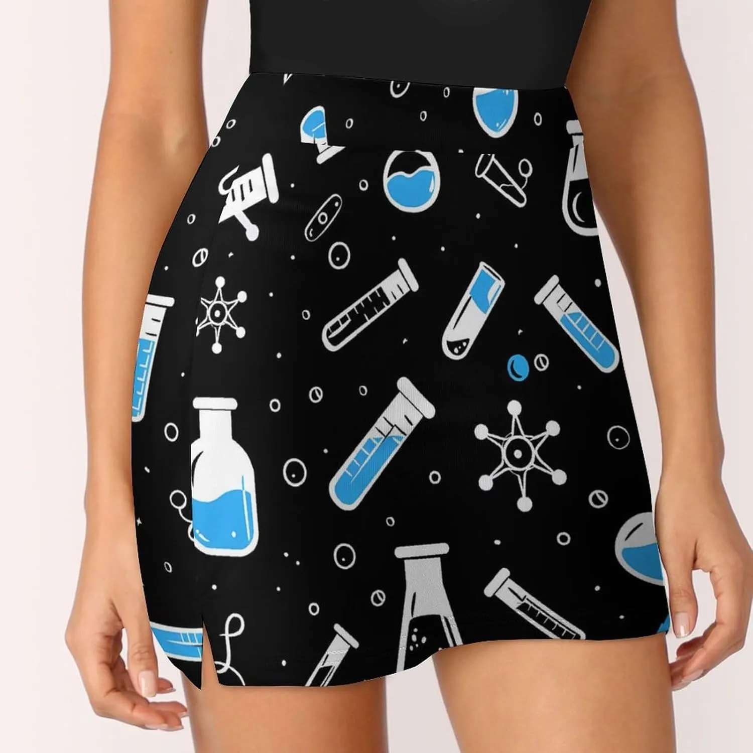 Medical Chemical Sciences Women's Skort Athletic Skirt Golf Skorts A-line Skirts with Built-in Shorts Pockets