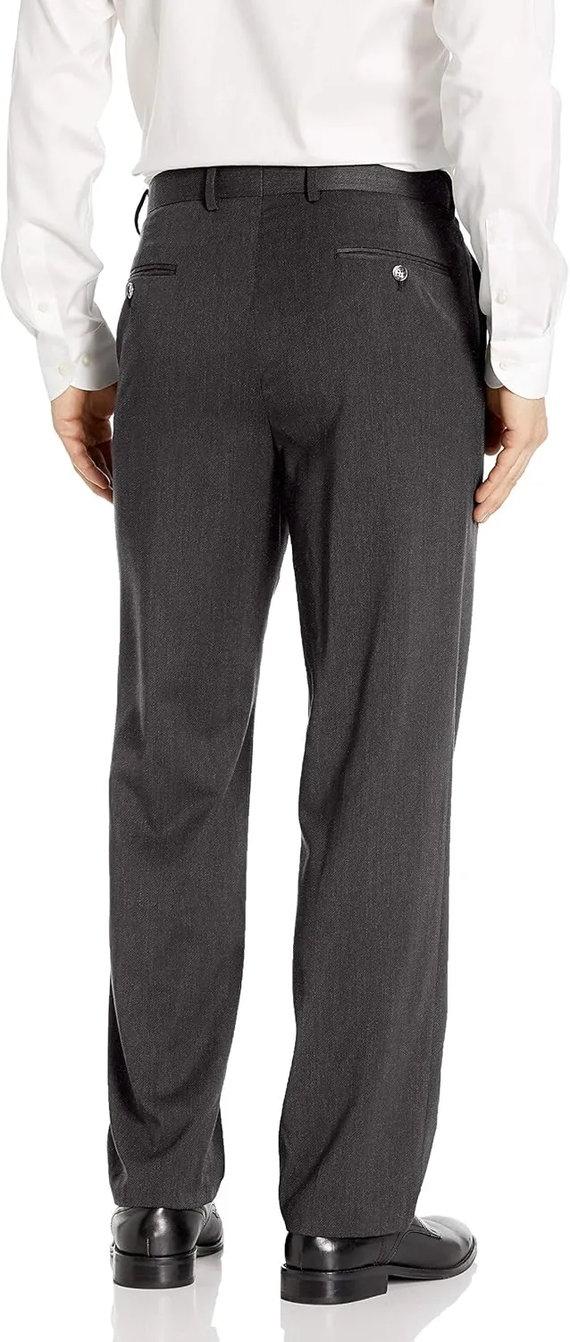 Palm Beach Men's Oxford Plain Suit Separate Pant