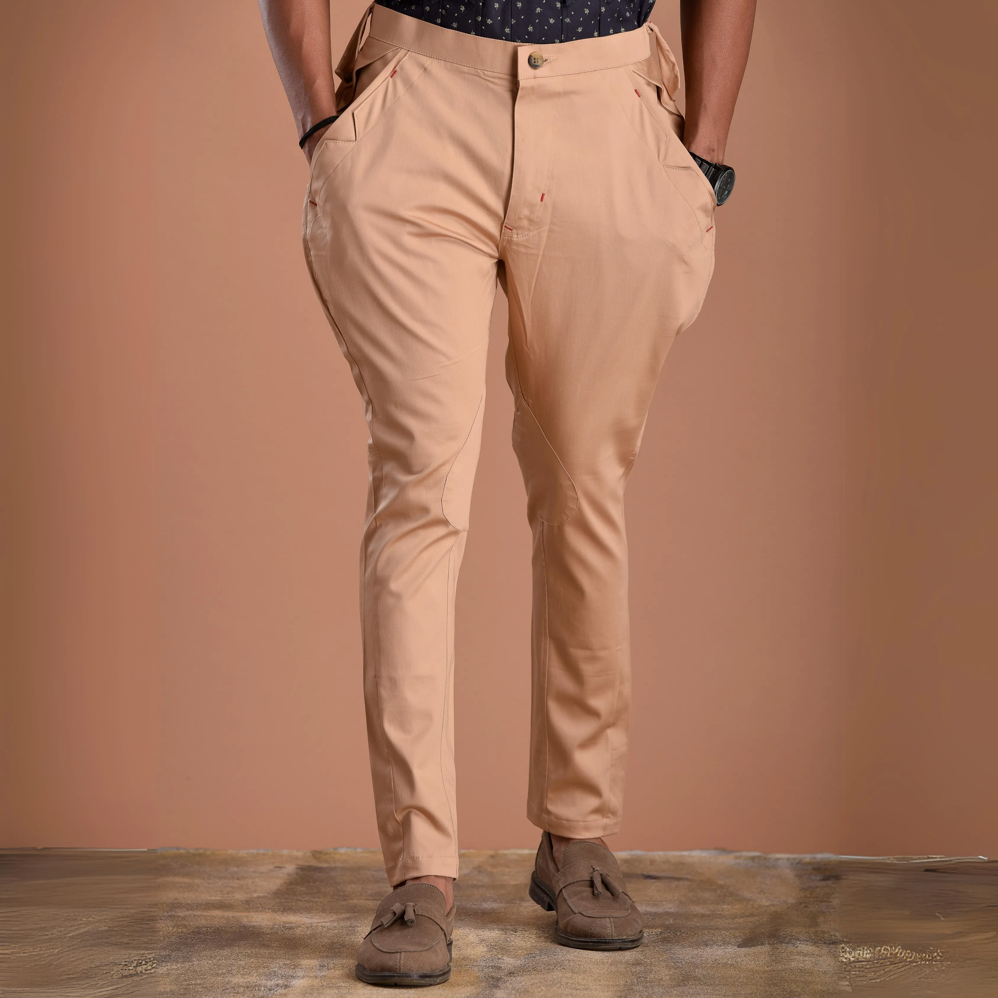 Personalized Premium Men's Breeches| Classic Taupe