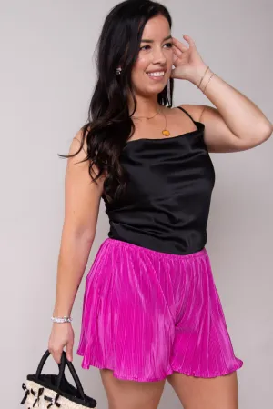Plisse Flutter Shorts - FINAL SALE