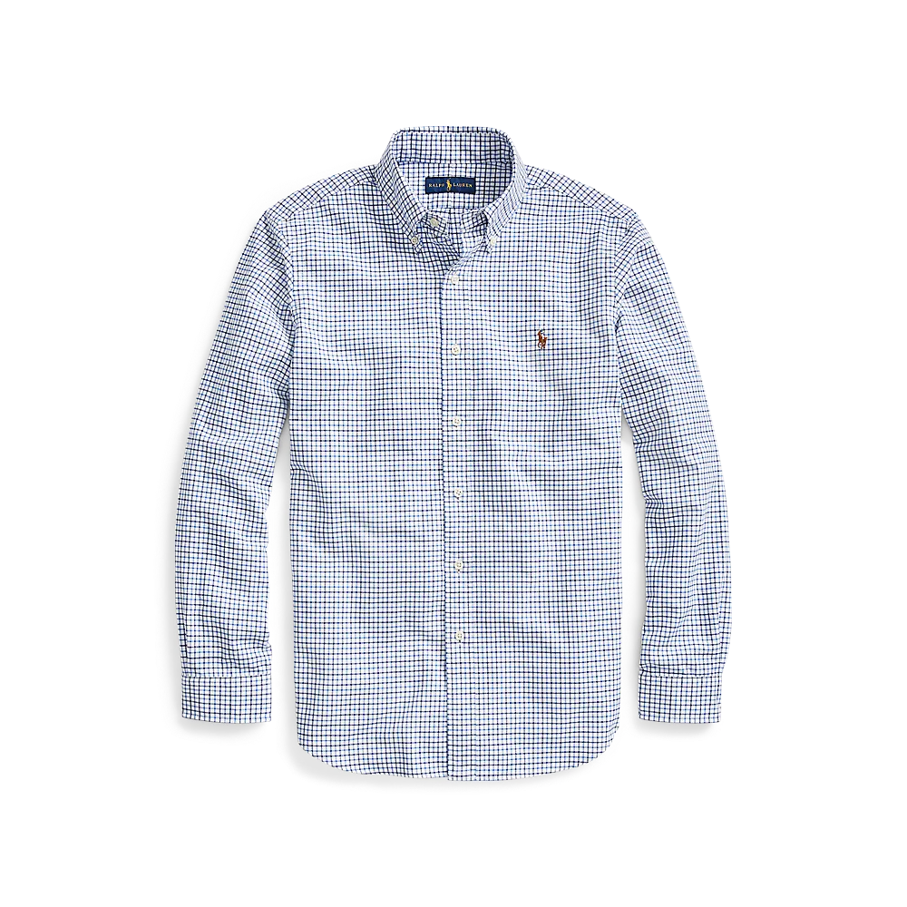 Polo Ralph Lauren Men’s Long Sleeve Plaid Sport Shirt – Classic Fit