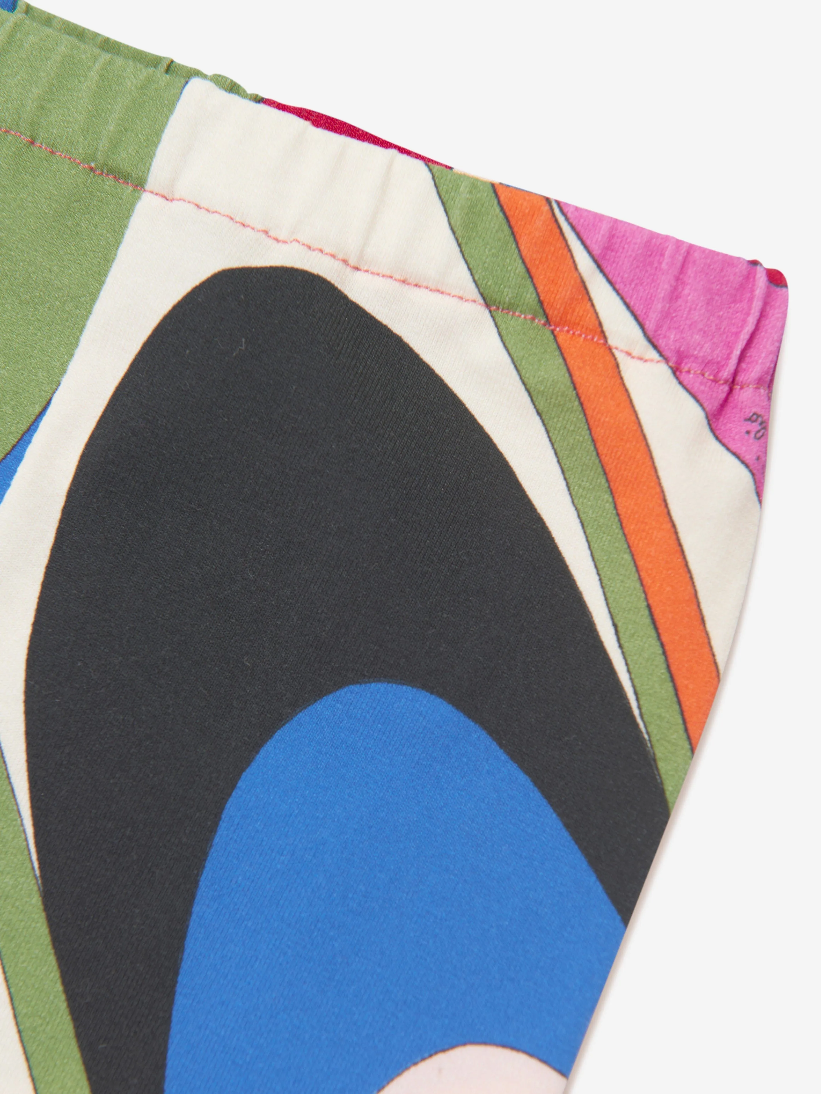 Pucci Baby Girls Onde Print Shorts in Multicolour