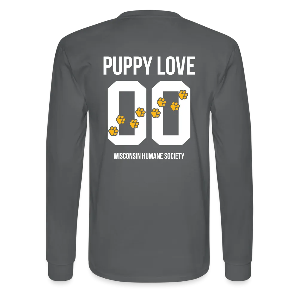 Puppy Love Classic Long Sleeve T-Shirt (Dark Colors)