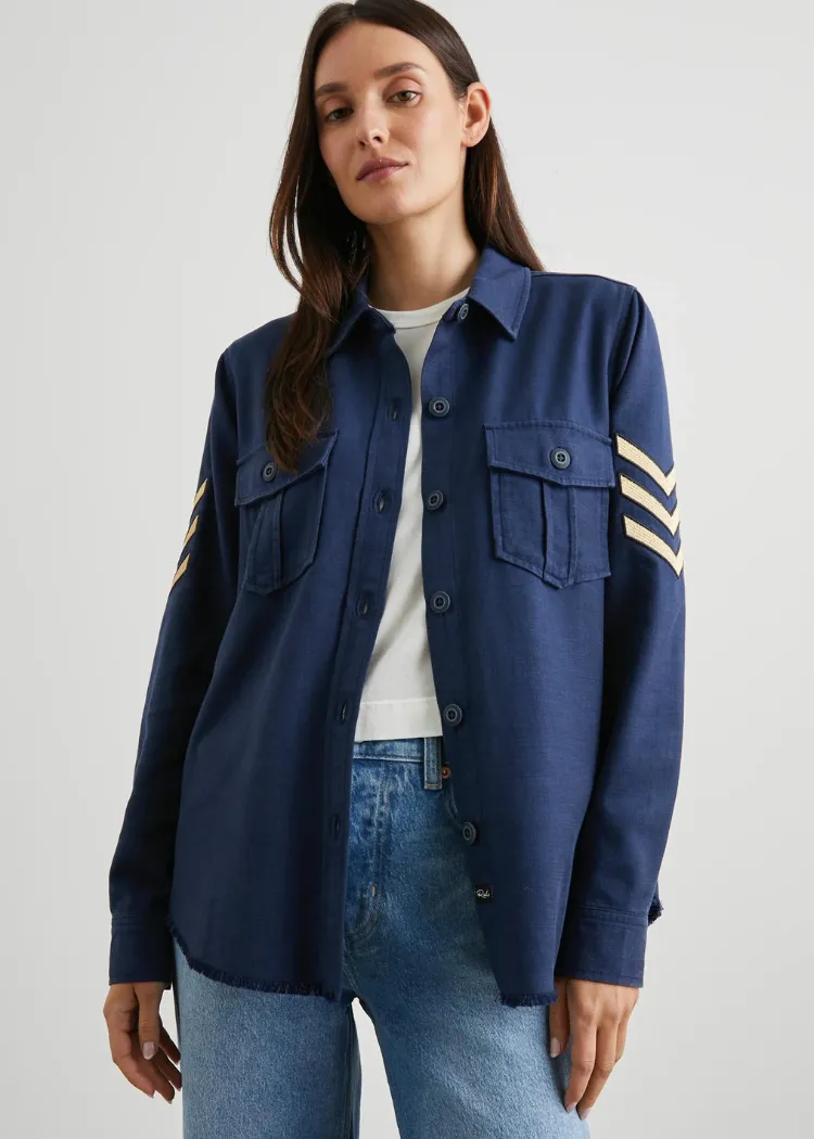 Rails Loren Shirt Jacket - Navy