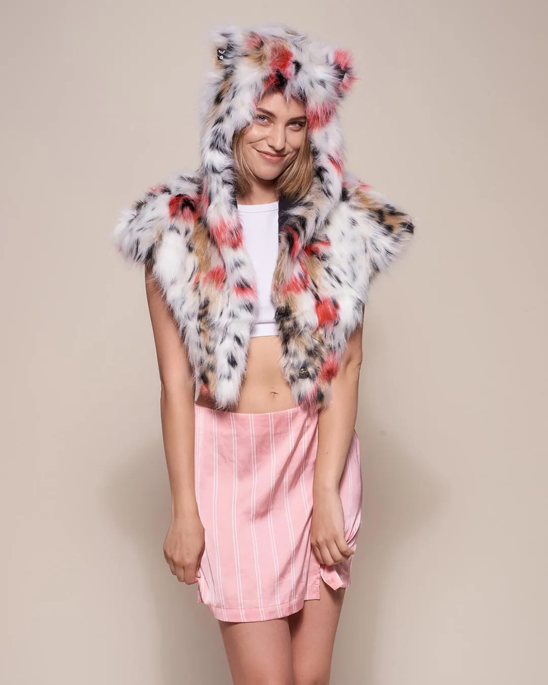 Strawberry Leopard Collector Edition Shawl