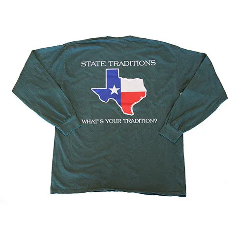 Texas Traditional Long Sleeve T-Shirt Willow