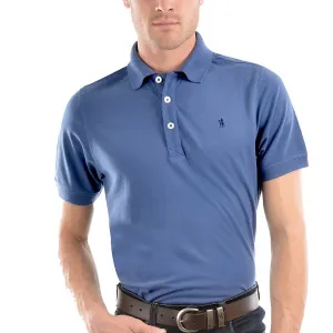 Thomas Cook Mens Tailored Polo Blue Steel