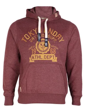 Tokyo Laundry Remington red hooded sweatshirt