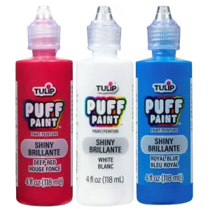 Tulip Puff Paint Shiny USA 4 fl. oz. 3 Pack