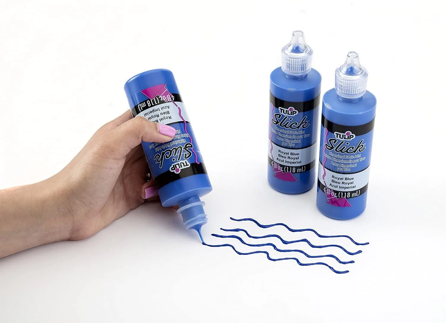 Tulip Puff Paint Slick Royal Blue 4 fl. oz. 3 Pack