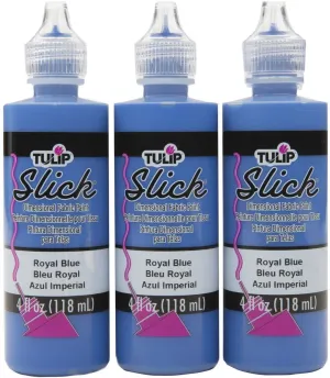 Tulip Puff Paint Slick Royal Blue 4 fl. oz. 3 Pack