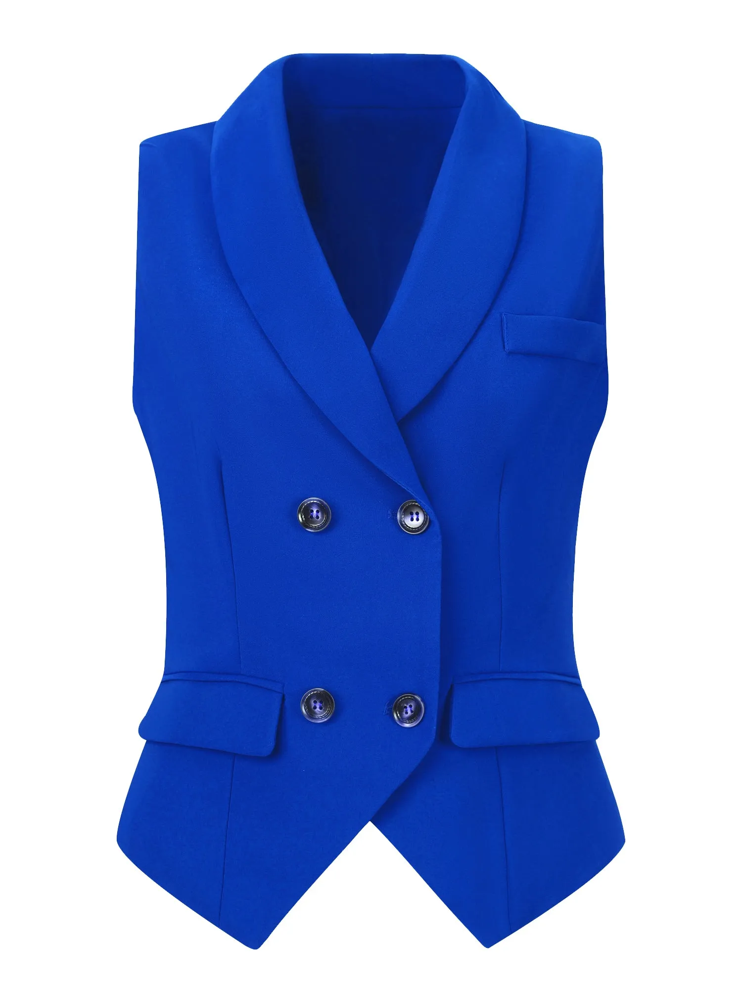 Waistcoat Lapel Collar Dressy Versatile Racerback Suit Vest