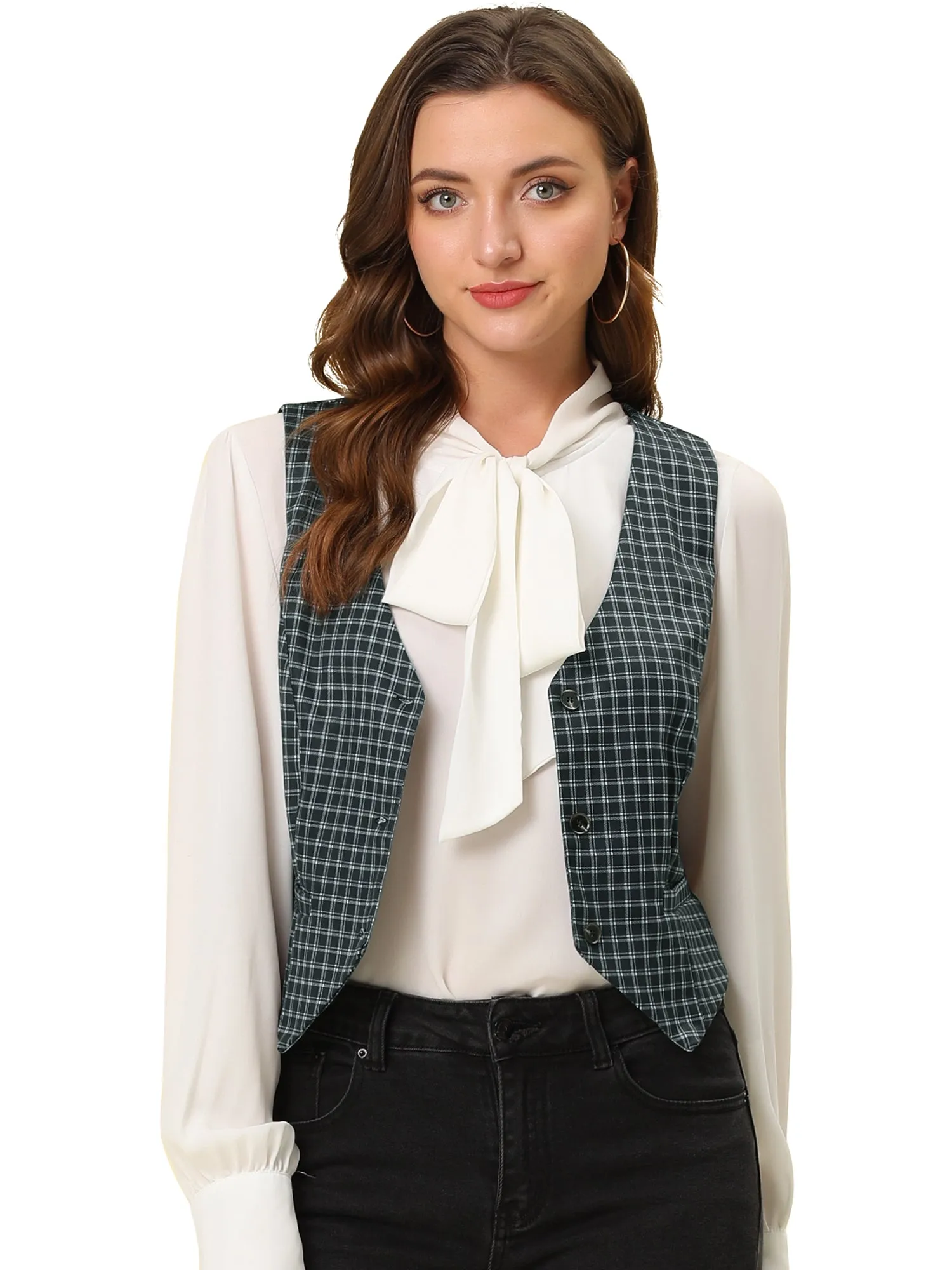 Waistcoat Steampunk Dressy Sleeveless Jacket Versatile Suit Vests