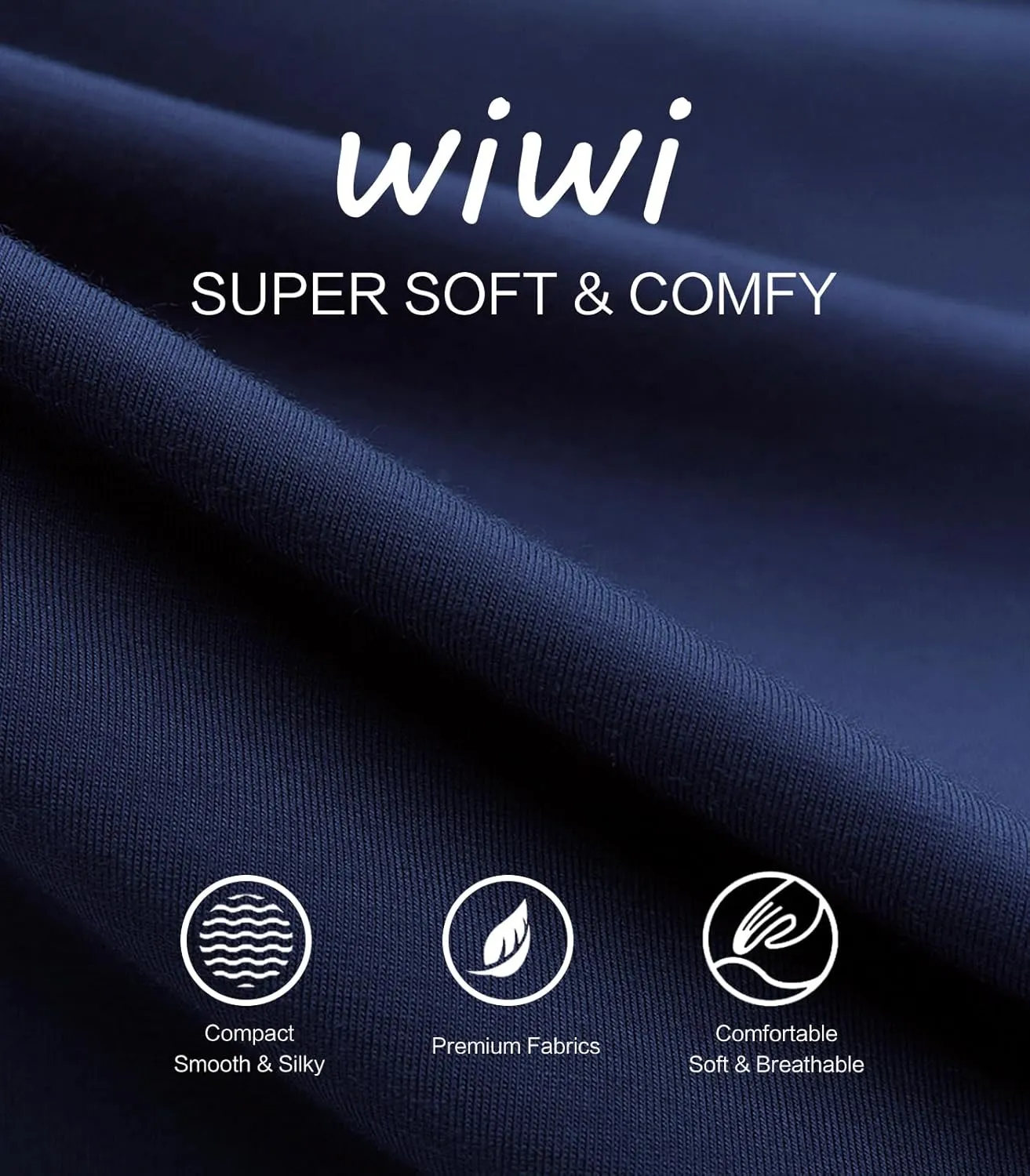 WiWi Bamboo Viscose Pajamas Set for Women Soft Button Down Sleepwear Pj Lightweight Lounge Sets Loungewear S-XXL